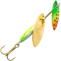 Panther Martin PMWSDF_4/6DF_HFG WillowStrike DualFlash Spinners Fishing Lure - Holo Fire Tiger/Gold - 4/6DF (1/4 oz)