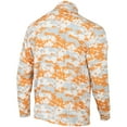 thumbnail image 3 of Men's Orange Houston Astros Digital Camo Performance Quarter-Zip Pullover Jacket, 3 of 3