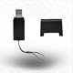 thumbnail image 3 of Para Lector de Tarjetas Inteligente Portátil Mini Lector de Tarjetas de Contacto con Chip IC Escritor Interfaz USB (ACR39T-A1), 3 of 5