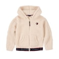 thumbnail image 1 of Sudadera con capucha Tommy Hilfiger Pearl Sherpa para niñas, talla 7, 1 of 1
