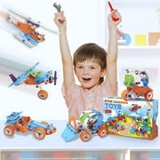 Orian Kids Toys STEM Learning Play Set for Boys and Girls, 132 Pcs