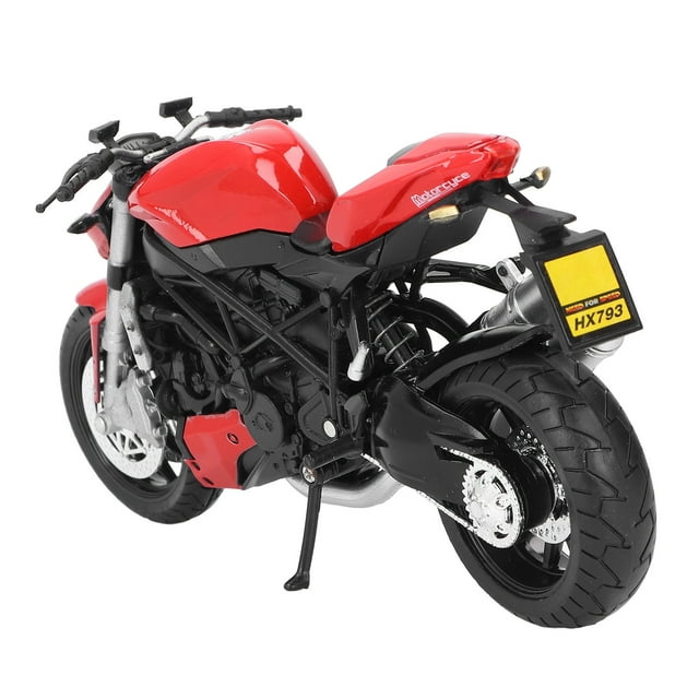 Motocicleta 1:12, Modelo De Motocicleta De aleación, Motocicleta Coleccionable De Juguete Para Niños Para Colección De Exposición