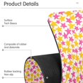 thumbnail image 4 of Yayeee Faucet Mat for Kitchen Sink 14.7" Diatomite Long Splash Guard Pad, Yellow Stars Pattern, 2 Pack, 4 of 7