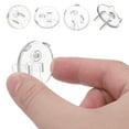 thumbnail image 3 of 12 Pack Outlet Covers Proofing, Plug Covers Easy Installation Electric Plug Protectors Safety Socket Cover Transparent, 3 of 6