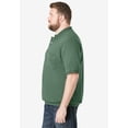 thumbnail image 3 of KingSize Men's Big & Tall No Tuck Pocket Shrink-Less Cotton Polo Shirt, 3 of 4