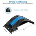 thumbnail image 3 of MesaSe Adjustable Back Massager   Back Stretcher 4 Level Spine Stretcher with Silicone Strip & Magnet Points Back Trainer for Relieving Back Pain Sciatica, 3 of 9