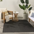 thumbnail image 4 of Nourison Horizon Indoor/Outdoor 4' x 6' Black Modern Rug, 4 of 10