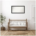 thumbnail image 5 of Amanti Art Custom Wall and Bathroom Mirror (24.25 x 43.25 in.), Midnight Black Narrow Frame, 5 of 5