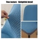 thumbnail image 4 of Funda de Silla Elástica, Fundas Deslizantes con Spandex, Protectoras, Tela Lavable para Comedor, Cocina, Banquete, 25x20x2cm, 4 of 6