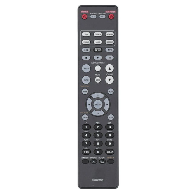 RC002PMSA Control remoto para TV LCD Accesorio de reemplazo de control remoto de TV portátil