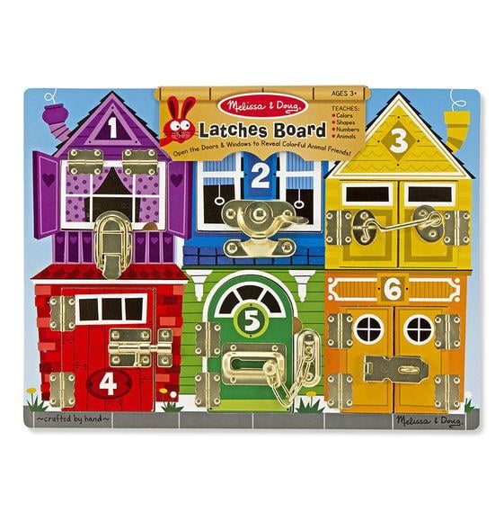 melissa and doug latches board walmart
