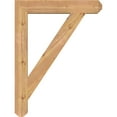 thumbnail image 3 of Ekena Millwork 3 1/2"W x 24"D x 32"H Traditional Craftsman Smooth Bracket, Western Red Cedar, 3 of 13