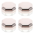 thumbnail image 1 of MasteelfCA 4pcs Octagonal Makeup Loose Powder Boxes Portable Empty Containers (Rose Gold), 1 of 8