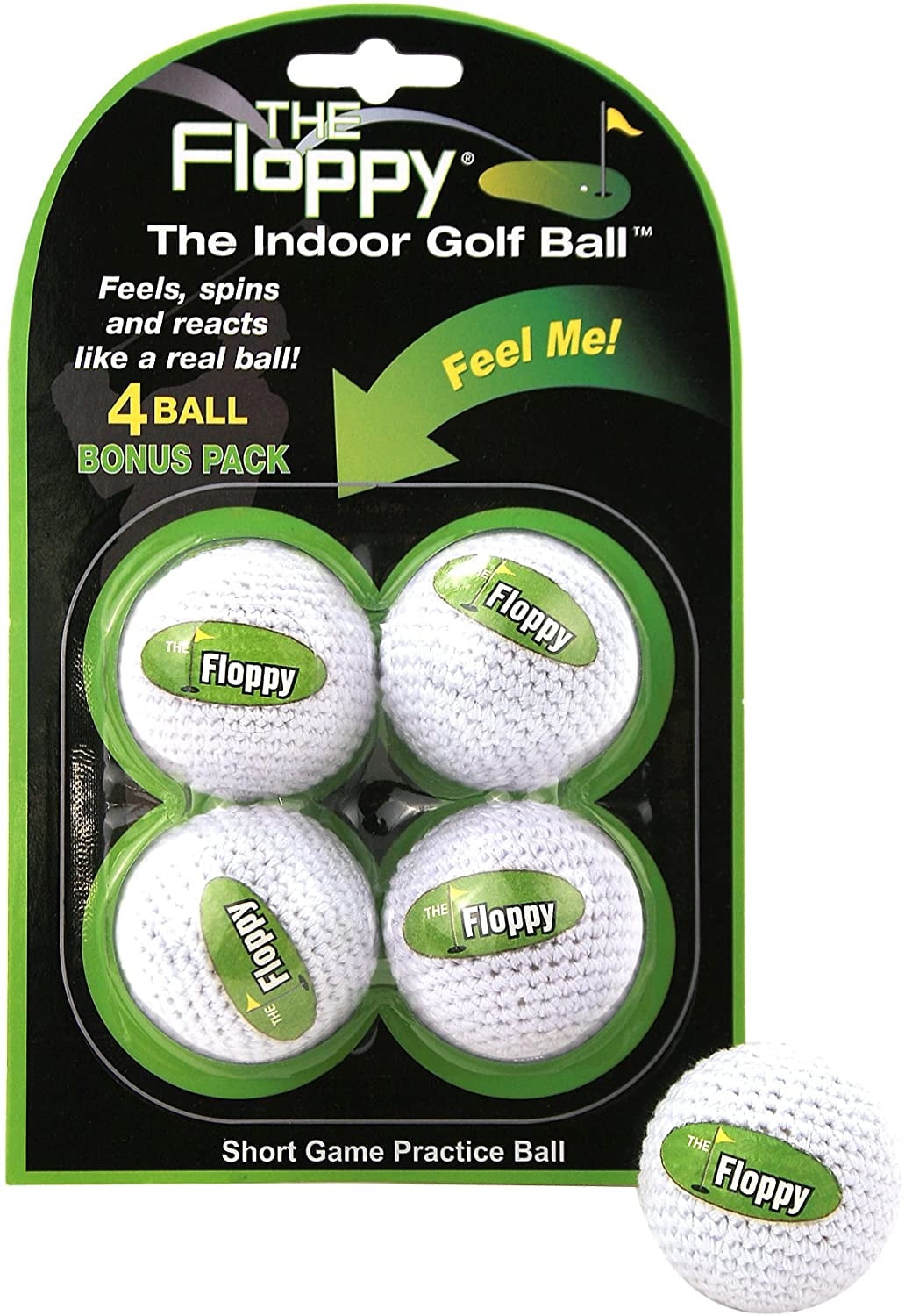 ProActive Sports THE FLOPPY INDOOR PRACTICE GOLF BALL-4-PACK