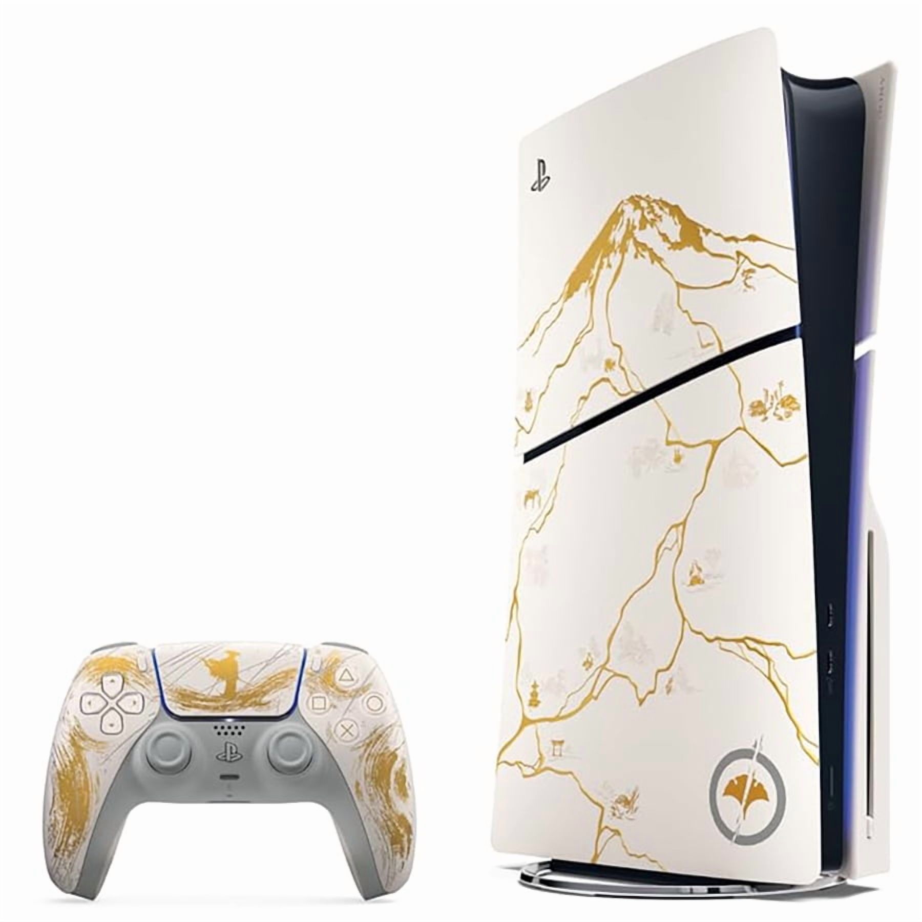 Sony PlayStation 5 Paquete con Disco de Ghost of Yotei + Control Adicional - Blanco Glaciar 2