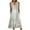 02-White, variant on YABCSAZ Summer Dresses for Women 2024 Casual Loose Floral Printed V Neck Tank Dress Plus Size Hollow Out Beach Sundress Sleeveless Dresses for Vacation
