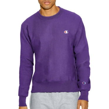 Champion Life Adult Reverse Weave Crew, S, Purple