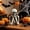A, variant on Skeleton Resin Tabletop Statues, Funny Thinking Skull Figurines Spooky Indoor Halloween Party Desk Decor Ornaments