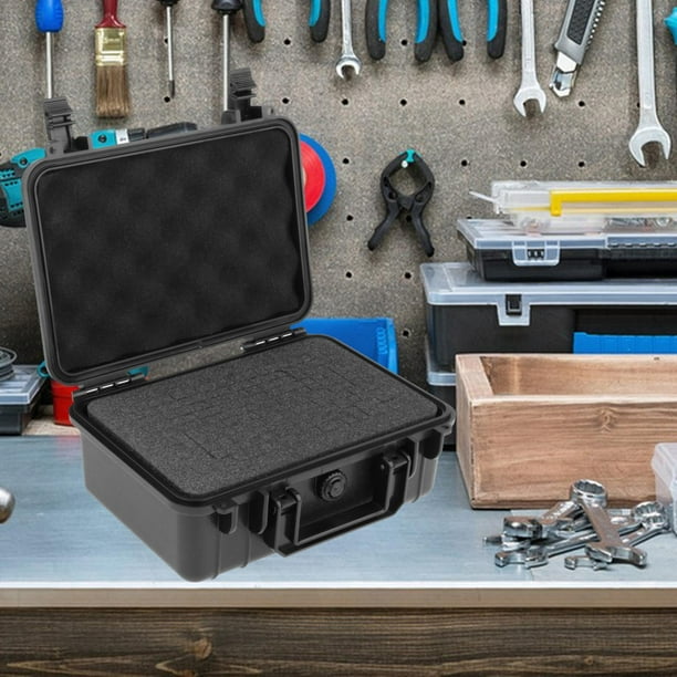 Ximing Multifunctional Tool Storage Box Tool Organizer Travel Bags Pouch Shockproof Tool Case Waterproof For Hand Tools Screwdriver Repair Tool Black