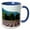 Blue/White, variant on 3drose, Sault, Provence, France, Lavender, 11oz Magic Transforming Mug