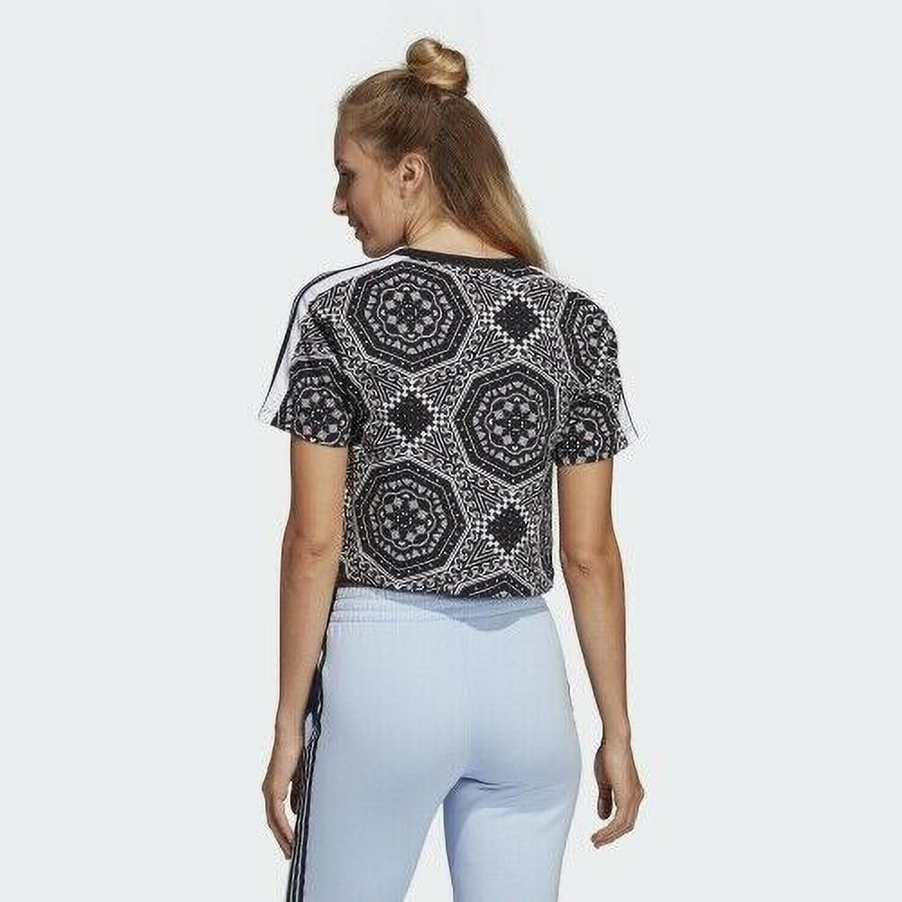 adidas Originals Women's Printed Cropped T-Shirt - image 3 of 7