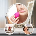 thumbnail image 6 of Mainstays by Becky G. & Alejandra 9.65" Round Tabletop Mirror with Metal Tray, White, 6 of 13