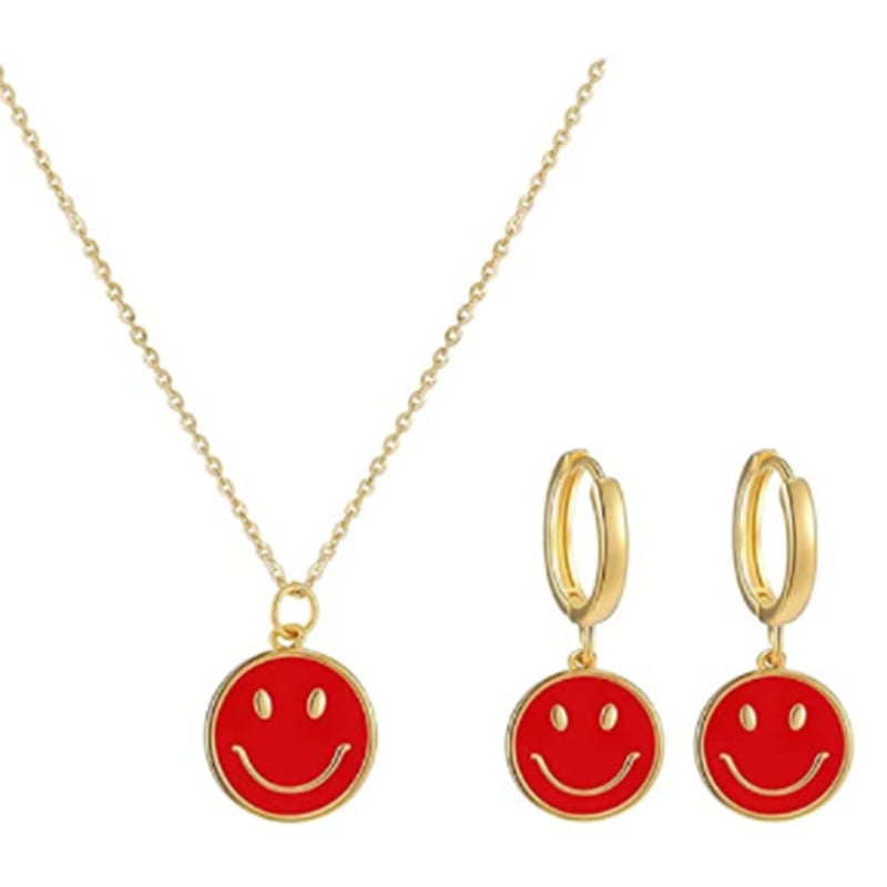 Smiley Face Earrings\Smiley Earring\Preppy Earrings