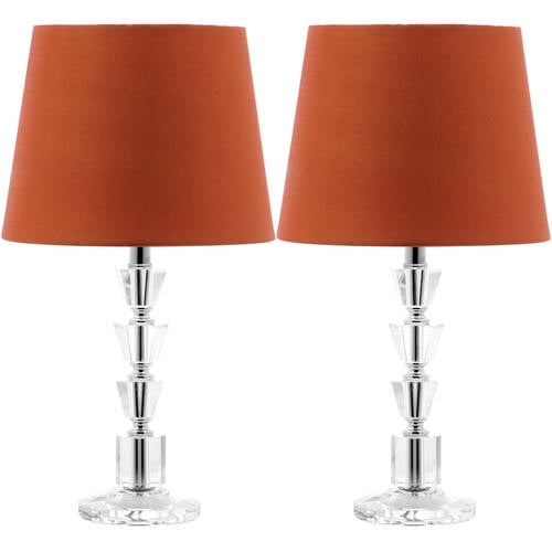 Safavieh Harlow 16 In H Tiered Crystal Glam Orb Table Lamp Set Of 2 Com Safavieh Harlow 16 In H Tiered Crystal, Hollywood Glam Table Lamps