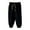 Black, variant on Staki Sweat Pants Girls Girls' Fleece Sweatpants, Functional Pockets, Elastic Waistband & Drawstring Closure(Black,5-6 Years)