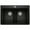 Coal Black, variant on Blanco 443067 33 in. Diamond Silgranti 50-50 Double Bowl Dual Mount Kitchen Sink - Soft White