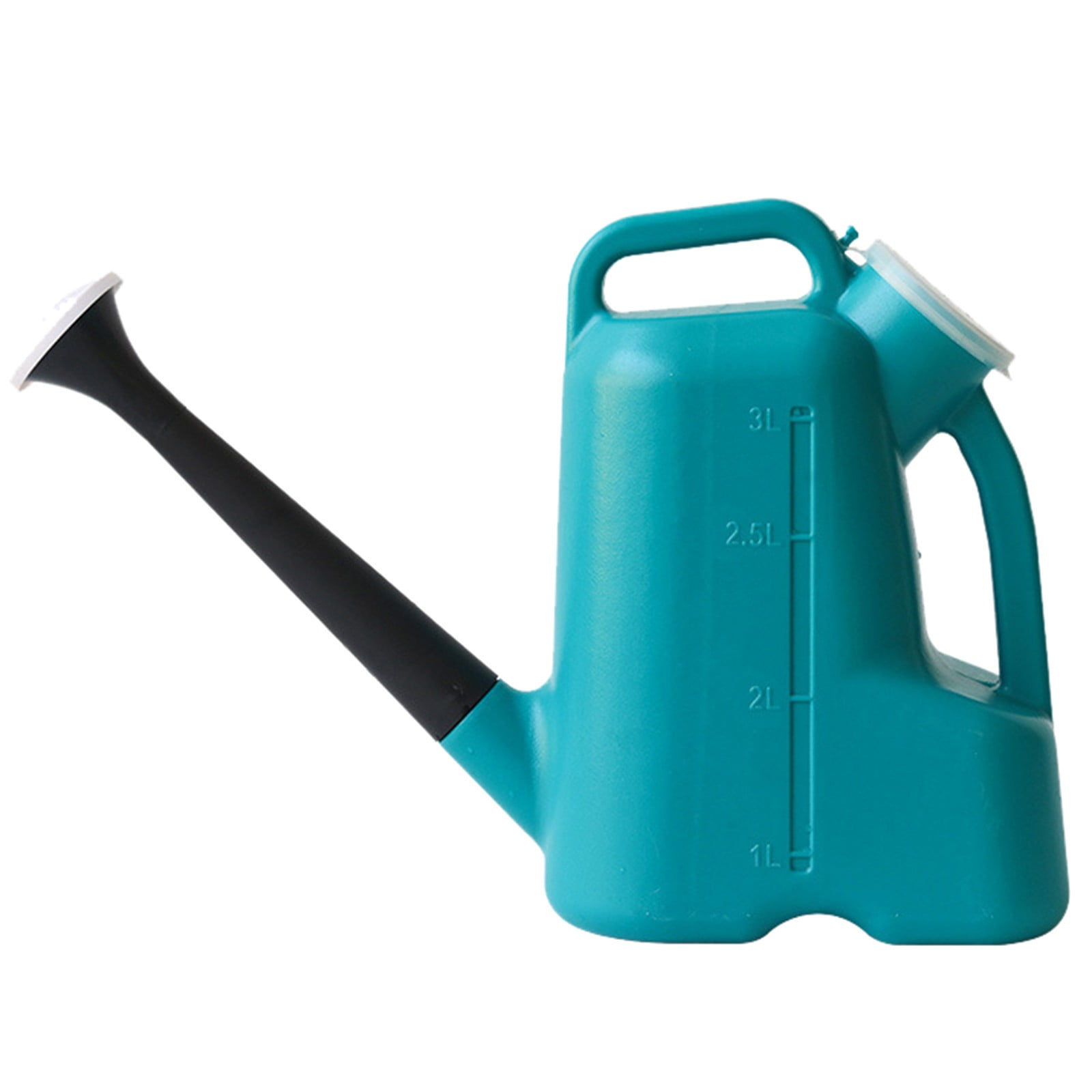 Watering Can, 3L Plastic Sprinkler Long Spout Watering Cans with Lids Large Capacity Garden Drenching Watering Tools, Watering Cans