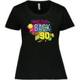 thumbnail image 3 of Inktastic I Want to Go Back to the 90's Women's Plus Size T-Shirt, 3 of 5