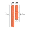 thumbnail image 3 of IFRINID Silicone Replacement Band for Fitbit Air, Split Strap with Secure Snap-On Connectors, Adjustable Sport Wristband for Fitbit Air, 3 of 7