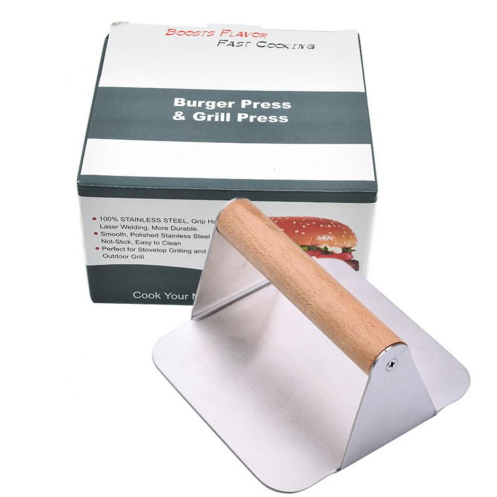 Smash Burger Press for Griddle Stainless Steel Grill Press Steak