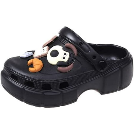 

KAQ Boys Clogs Kids Summer Garden Clogs Breathable Non-Slip Sandals High Elasticity Girls Shoes Outdoor Slippers