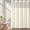 Beige, variant on No Hook Fabric Shower Curtain or Liner with Sheer Window, No Liner Included or Needed, Water Repellent, Machine Washable (Beige, 71" Wx74"L)