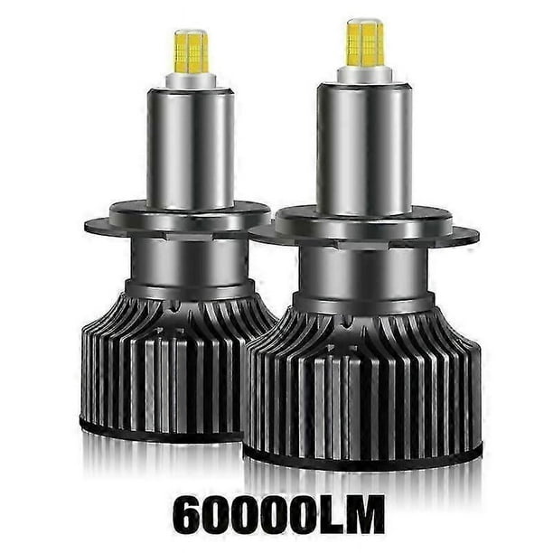 bombillas LED H7 de 30000 lm, 360 H1, HB3, HB4, 9012 HIR2, H11, H8, 9006, 9005, para faros delanteros de coche, antiniebla, 3000 K, 6000 K, 12 V, chips 3D.