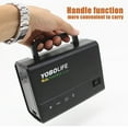 thumbnail image 4 of DFITO Solar Powered Generator, 12V 5A Portable Solar Generator Power Station with 10W Solar Panels, 4 of 11