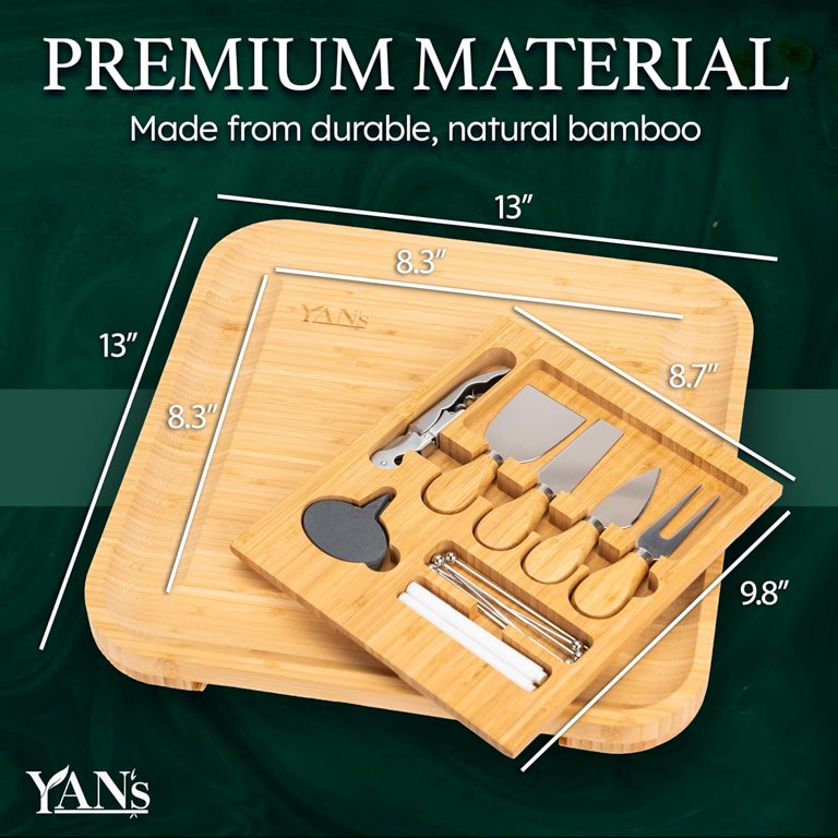 House Warming Gifts New Home Buy RoyalHouse Bamboo Cheese Board And ...