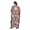 thumbnail image 7 of Gypsie Blu Women Long Kaftan Plus Size Casual Ladies Printed Maxi Dress Online, 7 of 7