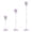 Pink, variant on 3 Pcs Street Lamp Bubble Tower with Lights, Rechargeable Standing Bubble Maker, with Adjustable Height Up to 47 Inche,with LED Lights & Music for Party (Blue)