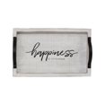 thumbnail image 1 of 18" X 11" X 2.75" White Wood Metal Tray, 1 of 1