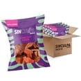 thumbnail image 1 of SIN CULPA Snacks Saludables | Chips de J&iacute;cama Deshidratada | Snack Natural, Crujiente y Bajo en Carbohidratos | Botana Vegana, Keto y Sin Gluten | 5 Bolsas de 120g | Sabor Fuego, 1 of 7