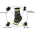 thumbnail image 2 of Ankle Braces, Adjustable Compression Ankle Support Men & Women, Strong Ankle Brace Sports Protection, Stabilize Ligaments-Eases Swelling and Sprained Ankle, One Size Fits all, 2 of 3