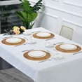 thumbnail image 7 of Coolnut Wooden Wall Round Placemats,Washable,Indoor & Outdoor Tablemat Home Decor, 7 of 7