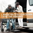 thumbnail image 4 of Ronlap One Step Stools for Adults, Portable Safety Step Platform for Seniors Small Plastic Bedside Mobility Wide Stepstools Elder, 4 of 7