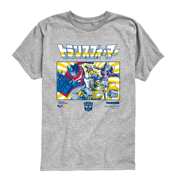Transformers - Group Photo - Youth Boys Short Sleeve Graphic T-Shirt
