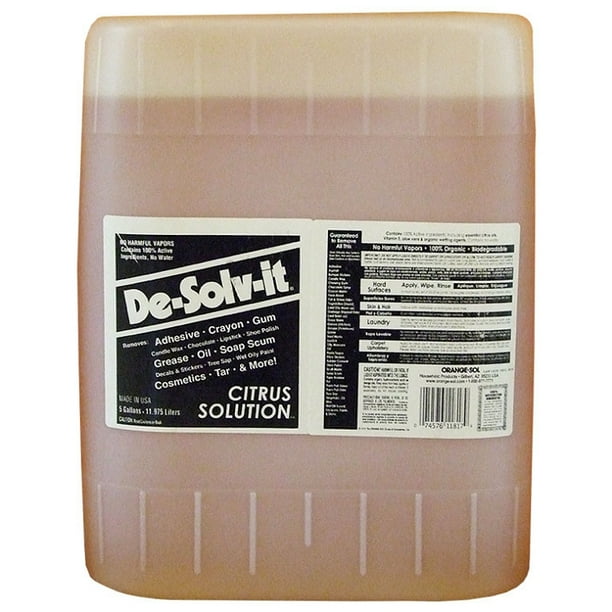 DeSolvIt Citrus Solution 5gallon