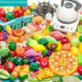 thumbnail image 1 of Casa de juegos para niños Cocina de juguete Carrito de compras para niñas Reloj para cortar verduras Bebé corta fruta Grupo de niños, 1 of 1