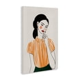 thumbnail image 2 of Stupell Industries Modern Woman in Orange Blouse Canvas Art, 16 x 24, by Omar Escalante, 2 of 8